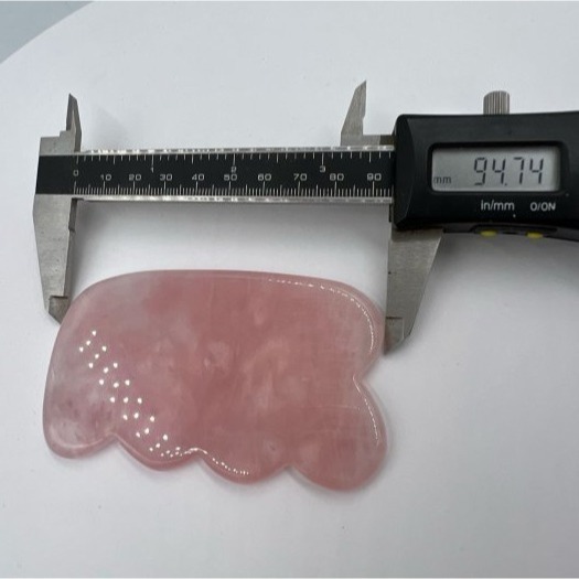 粉水晶刮板實物拍攝非樣品粉晶刮按摩板-細節圖5