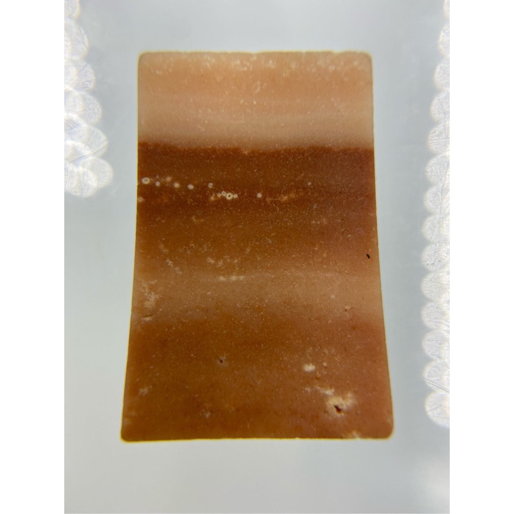 2015年新年求財開運祈福法會新莊慈悲四面佛寺請供回來之崇迪佛牌已圓滿由泰國僧人加持 此面泰國佛牌其用料看上去似舍利石-細節圖4