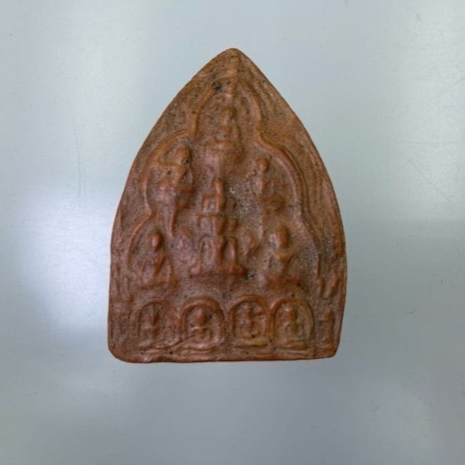 泰國寺廟請供古味正濃泰國古佛牌十方佛大佛牌附原廟盒無殻裸牌品項佳可配戴亦可做供尊上供店長推薦泰國老佛牌匯聚十方諸天好運來-細節圖6