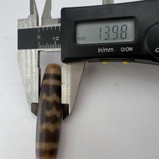 嚴選工廠量產天珠管珠蝙蝠天珠帶著幸福氣的催化寓意配戴者可招福來之事 便宜西藏天珠首飾配件天然瑪瑙礦製成 照片為實物好親民-細節圖5