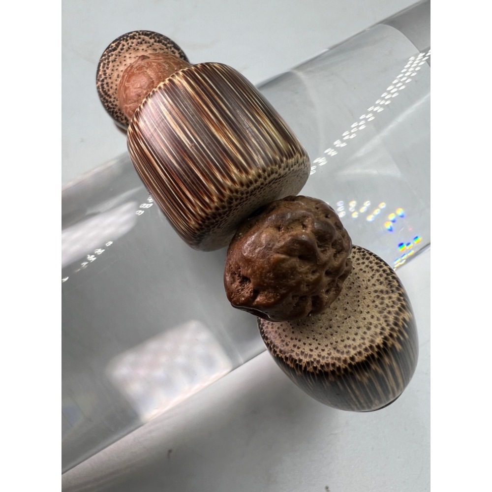 老大爺像木桶裝菩提子圓滿具足特殊手錬照片為實物不是樣品-細節圖6