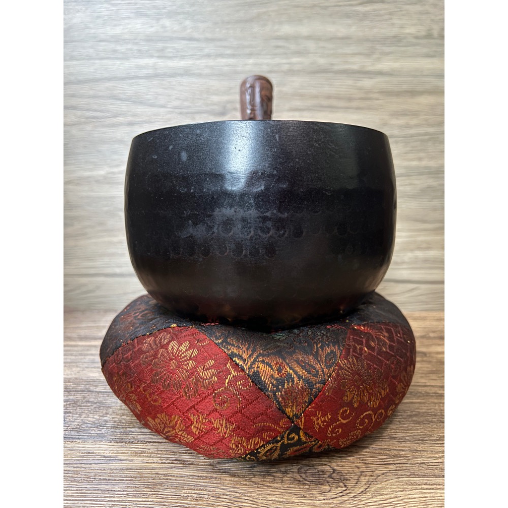 【手工老銅缽】西藏加持力法器｜缽音深遠悠長・淨化氣場能量・上師修行傳承｜震開不良磁場-細節圖6