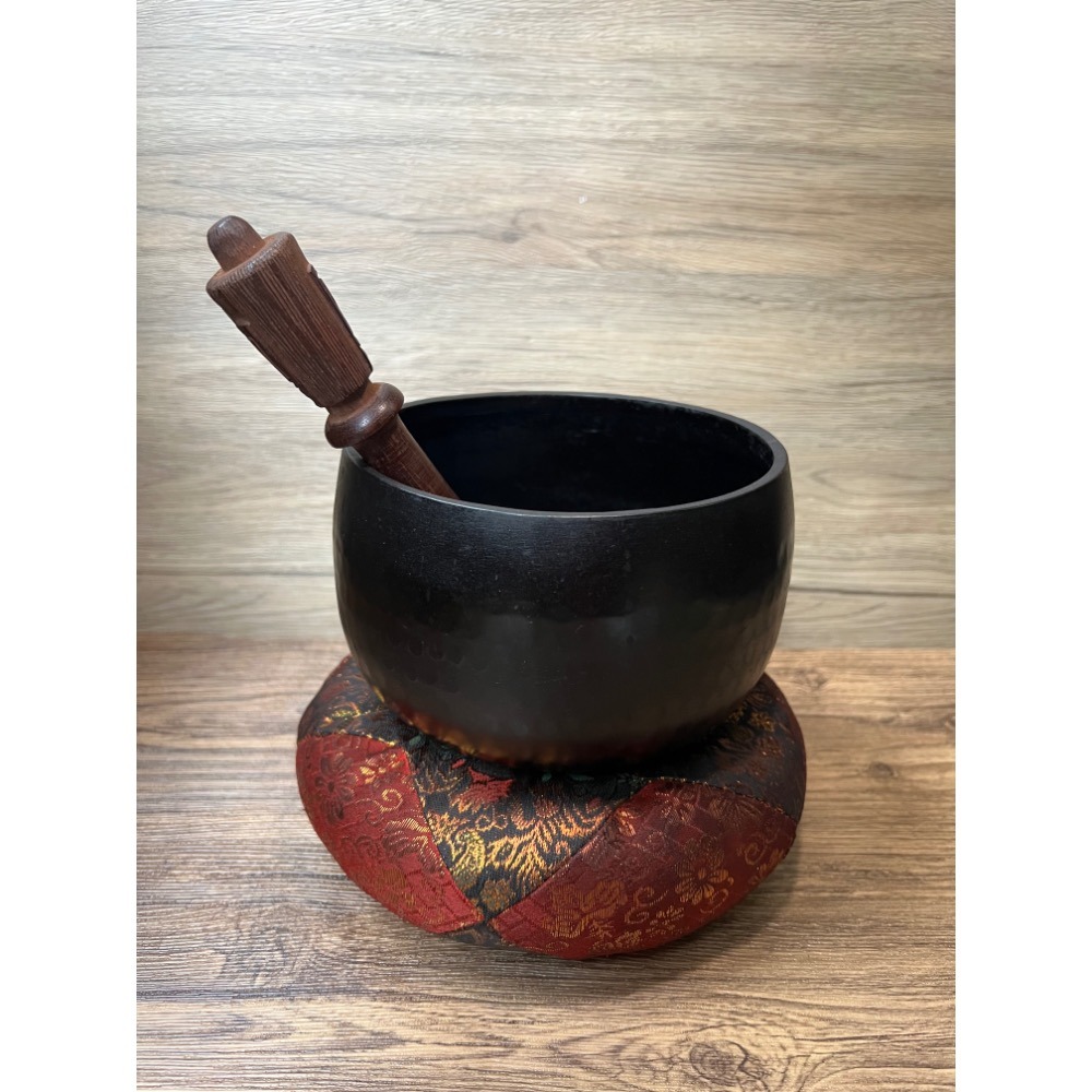 【手工老銅缽】西藏加持力法器｜缽音深遠悠長・淨化氣場能量・上師修行傳承｜震開不良磁場-細節圖3