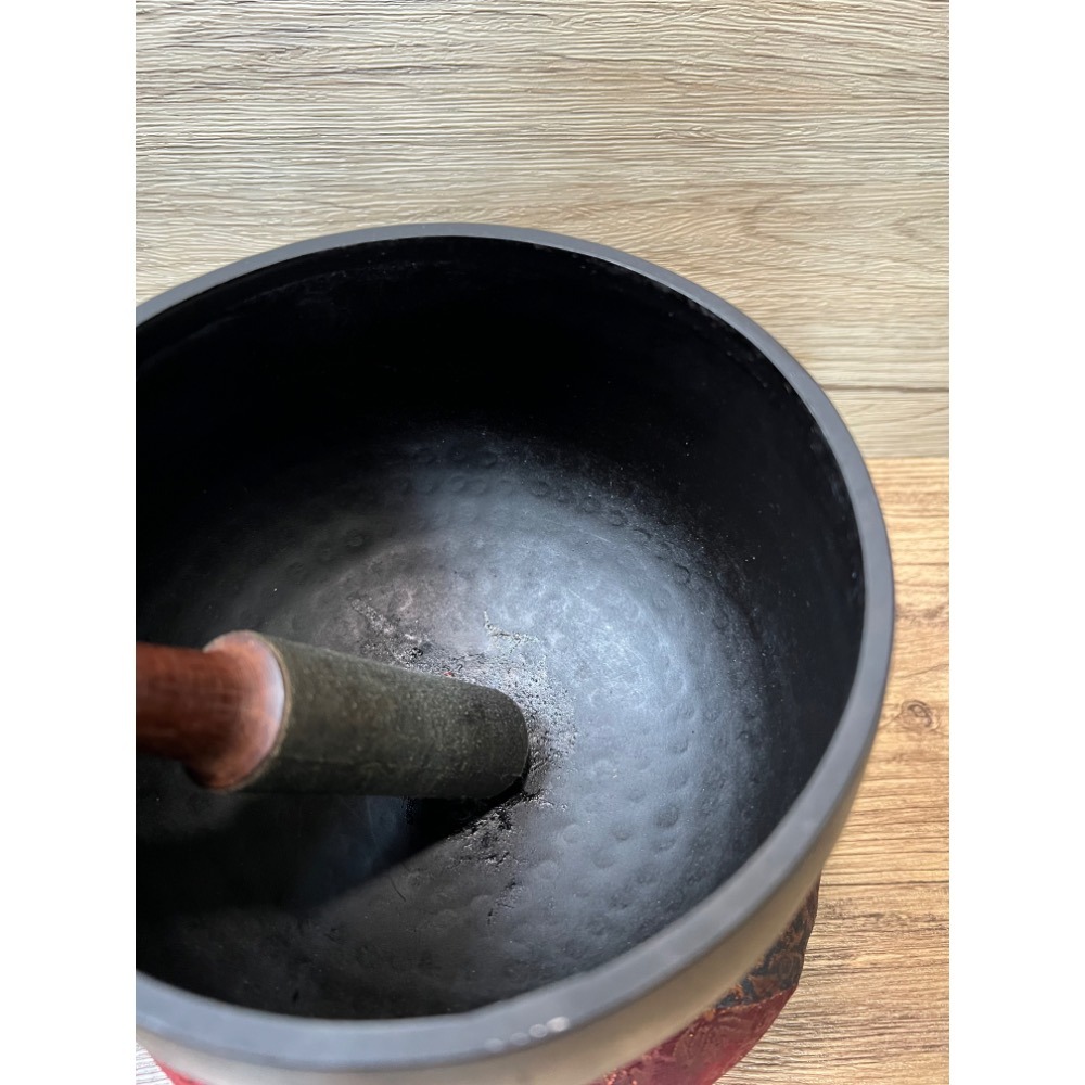 【手工老銅缽】西藏加持力法器｜缽音深遠悠長・淨化氣場能量・上師修行傳承｜震開不良磁場-細節圖4