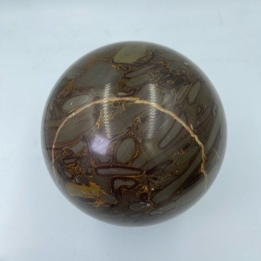 中國神話中的女媧氏女媧娘娘上古氏族首領的女媧石球補教業開運石財吉祥位的風水寶石直徑15公分重4.8公斤獨一無二實物拍攝-細節圖3