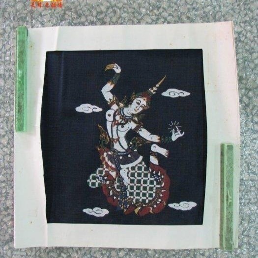 東南亞絹畫仙女天女舞樂漫天飛舞套組2幅200元特價直購實體拍攝歡迎前來鑑賞少有好品味異國風情南洋料理店家最佳佈局好物-細節圖2