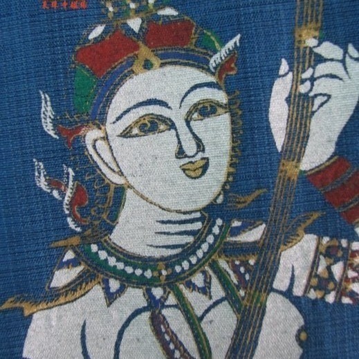 東南亞絹畫仙女天女舞樂漫天飛舞套組2幅200元特價直購實體拍攝歡迎前來鑑賞少有好品味異國風情南洋料理店家最佳佈局好物-細節圖3