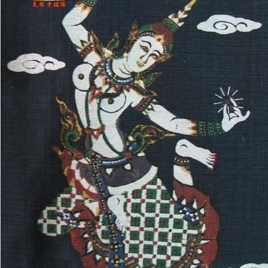 東南亞絹畫仙女天女舞樂漫天飛舞套組2幅200元特價直購實體拍攝歡迎前來鑑賞少有好品味異國風情南洋料理店家最佳佈局好物-細節圖5