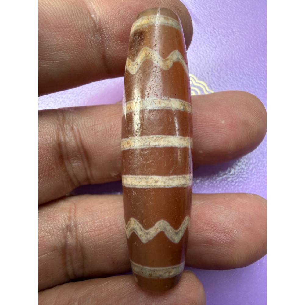 西藏出塔老天珠二眼佛眼天珠可做手錬可當項錬墜飾家庭幸福 人緣加分自信 水晶家族 慈悲開眼天然大顆 照片是實物-細節圖2