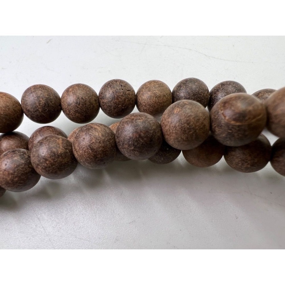 老大爺老貨沉香佛珠108念珠會沉水8mm散發淡淡迷迷清香修持經咒安神定魄 照片為樣品 出貨會嚴格把關 數量有限售完為止-細節圖4