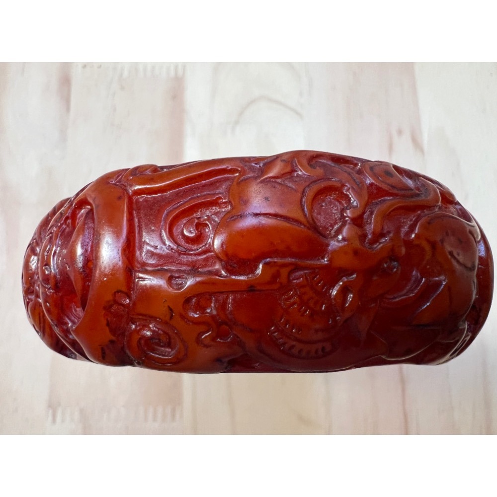 蜜蠟觀音手鐲老文物釋出刻蝙蝠🦇購買者福氣即將到來照片為實物-細節圖3