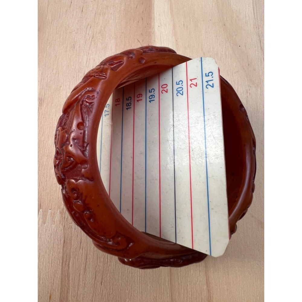 蜜蠟觀音手鐲老文物釋出刻蝙蝠🦇購買者福氣即將到來照片為實物-細節圖9