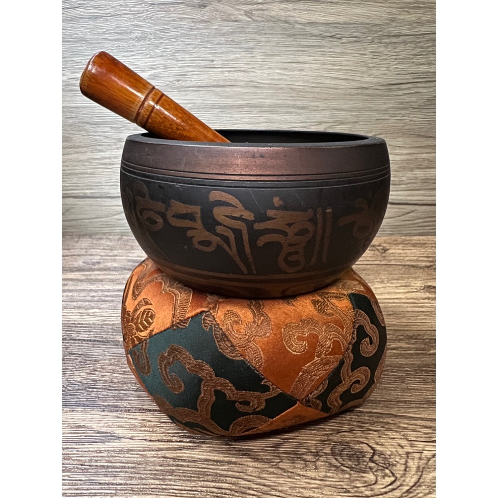 五方佛手工小銅缽Five Dhyani Buddha Singing Bowl｜清音淨化能量｜Blessed Sound-細節圖5