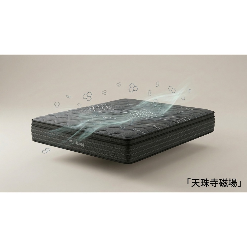 【工廠嚴選】能量御眠｜1800顆獨立筒石墨烯床墊護脊床墊｜難1800顆獨立筒石墨烯床墊護脊床墊-細節圖8