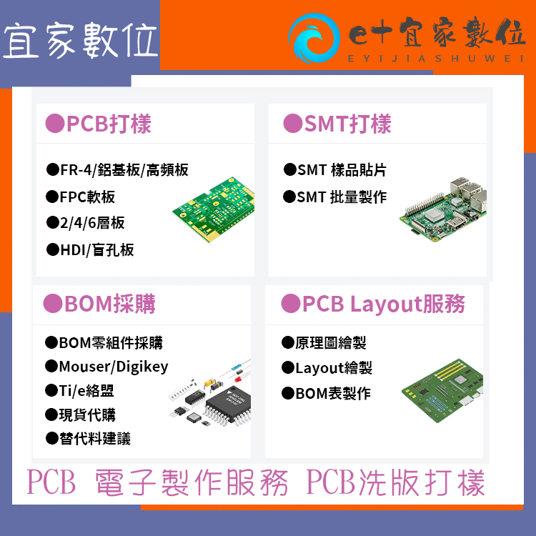 PCB打樣 PCB洗板 PCB代工服務 電路板打樣製作 SMT貼片代工 SMT鋼網板製作 電子製造-細節圖2