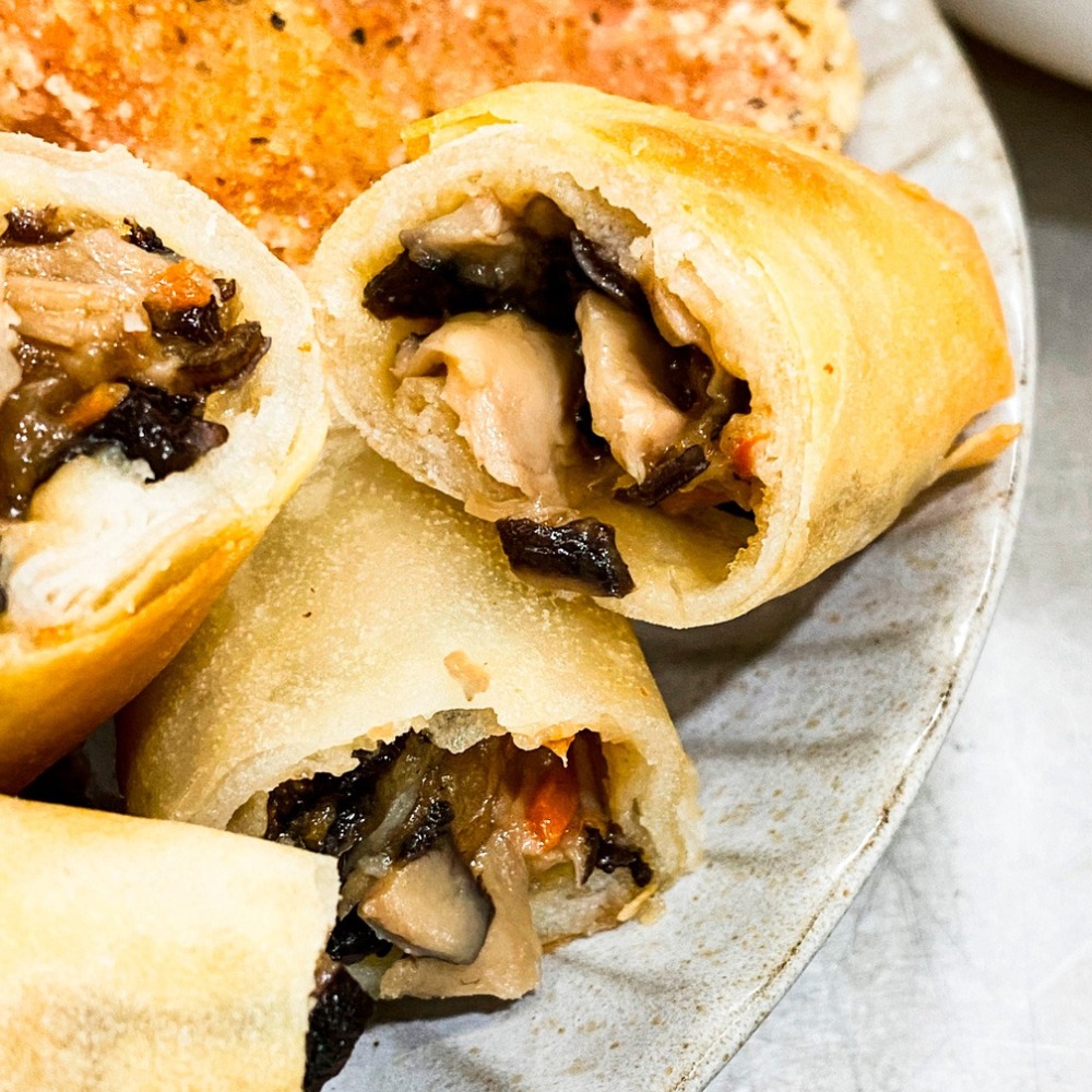 【桂合】港式珍菇春捲10入 (非預炸/純素可食)-細節圖2