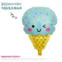甜品氣球 鋁箔氣球_幸福星辰婚禮氣球_甜甜圈_生日氣球_爆米花_冰淇淋_甜筒_店家開幕園遊會 糖果氣球-規格圖2