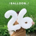 ☆全館免運☆ *~白色雲朵氣球~* 鋁箔氣球 生日派對 生日慶生 氣球生日 拍攝道具 熱氣球 白雲 兔子 雛菊花-規格圖5