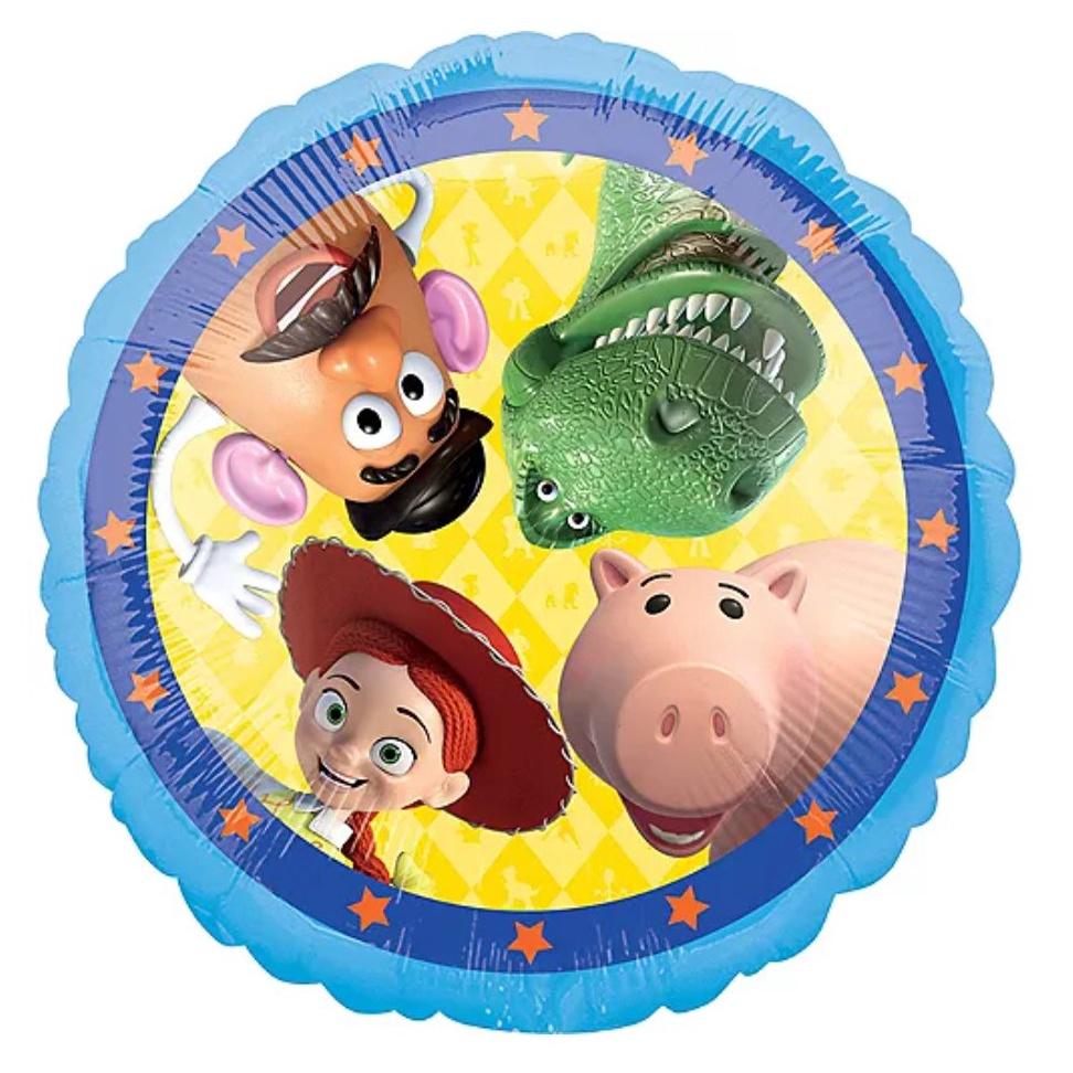 18吋玩具總動員(雙面)_幸福星辰婚禮氣球 迪士尼 婚禮生日派對 胡迪(迪士尼卡通) 巴斯光年 胡迪 寶寶周歲 滿月-細節圖2