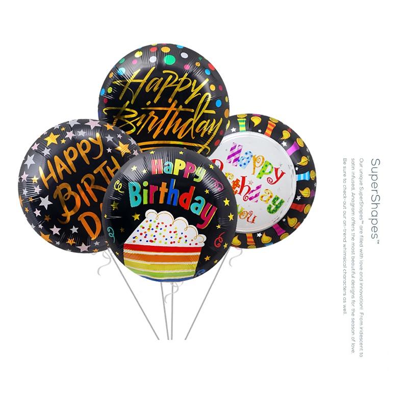 生日派對系列氣球_幸福星辰婚禮氣球佈置 鋁箔氣球 生日派對氣球 生日蛋糕 禮炮 拍照道具 滿月 生日氣球 周歲-細節圖2