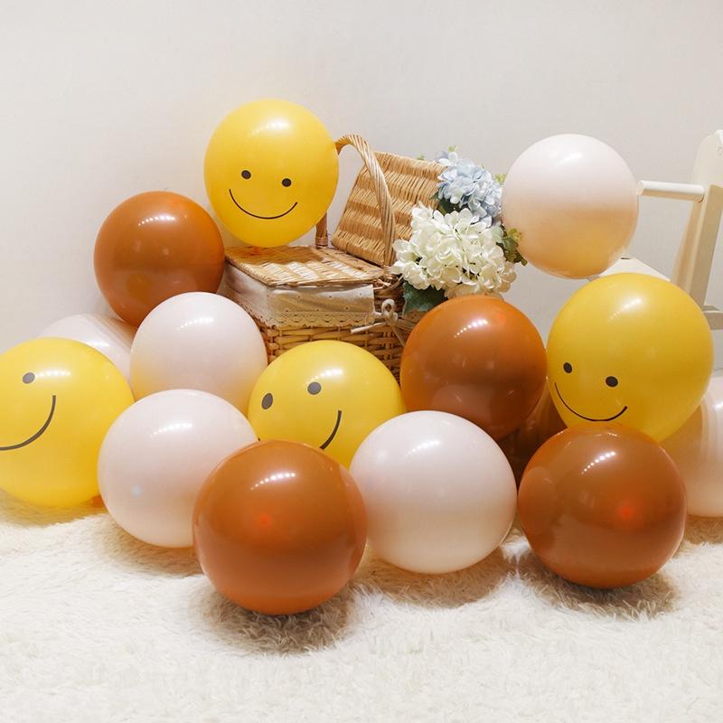 12吋復古色氣球_幸福星辰婚禮氣球_2.8克_莫藍迪色系 結婚 周歲慶生 氣球布置 生日佈置 拍照道具 氣球拱門-細節圖6