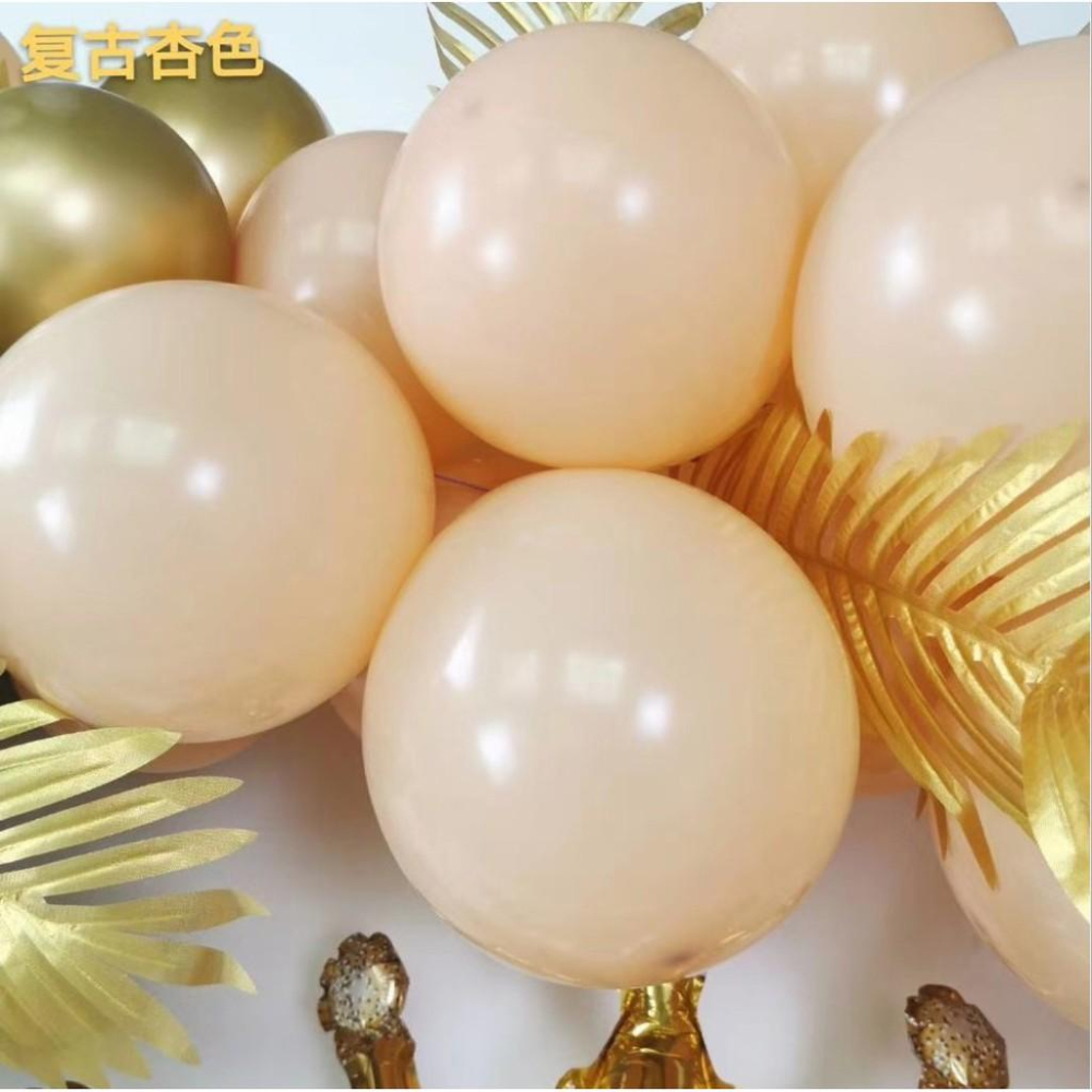 12吋復古色氣球_幸福星辰婚禮氣球_2.8克_莫藍迪色系 結婚 周歲慶生 氣球布置 生日佈置 拍照道具 氣球拱門-細節圖8