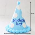 ☆全館免運☆ 派對生日帽_幸福星辰婚禮佈置_生日佈置_慶生_生日拉帽_北歐風_皇冠帽 壽星帽 派對帽_搞怪眼鏡_周歲-規格圖5