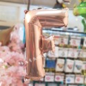☆全館免運☆ 16吋英文字母氣球(玫瑰金)_派對佈置_生日字母_生日氣球_拍攝道具_周歲_NAME_求婚-規格圖3