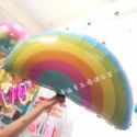 ☆全館免運☆ *~彩虹雲朵氣球~* 幸福星辰婚禮佈置 鋁箔氣球 生日派對 生日慶生 氣球生日 拍攝道具 熱氣球 白雲-規格圖6