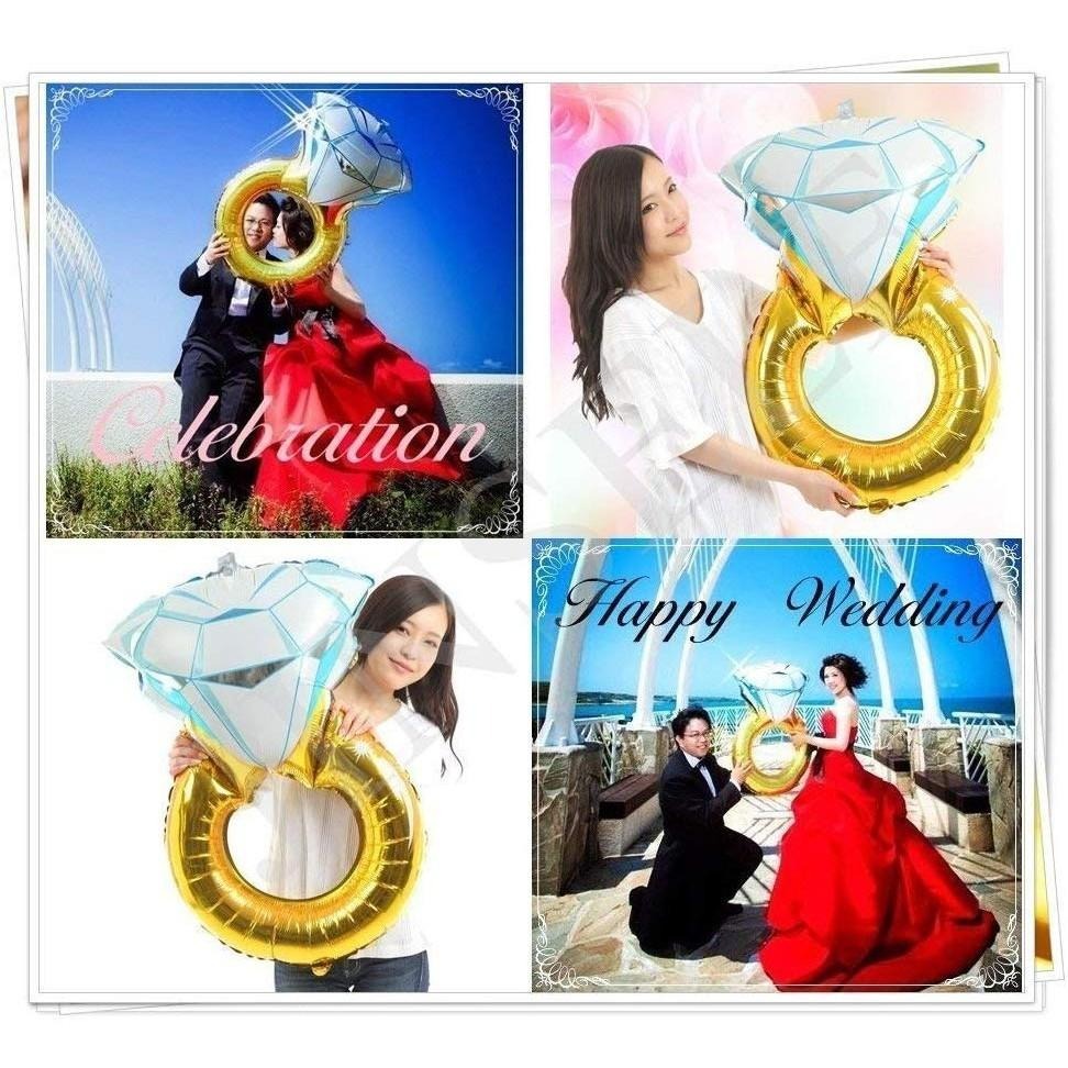 求婚告白系列氣球_幸福氣球_求婚必備 i do 表白 結婚 訂婚 鑽戒 一生一世 拍照道具 拍婚紗 波波球 告白氣球-細節圖6