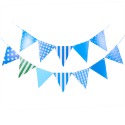 ☆門市現貨☆ 生日派對三角拉旗＂加厚＂款式_燙金拉旗_生日佈置_周歲慶生_生日掛旗_北歐風_魚尾旗_紙扇花櫥窗布置-規格圖9