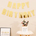 ☆門市現貨☆ 生日派對三角拉旗＂加厚＂款式_燙金拉旗_生日佈置_周歲慶生_生日掛旗_北歐風_魚尾旗_紙扇花櫥窗布置-規格圖9