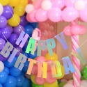 ☆門市現貨☆ 生日派對三角拉旗＂加厚＂款式_燙金拉旗_生日佈置_周歲慶生_生日掛旗_北歐風_魚尾旗_紙扇花櫥窗布置-規格圖9