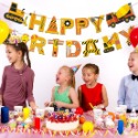☆門市現貨☆ 生日派對三角拉旗＂加厚＂款式_燙金拉旗_生日佈置_周歲慶生_生日掛旗_北歐風_魚尾旗_紙扇花櫥窗布置-規格圖9