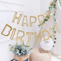 ☆門市現貨☆ 生日派對三角拉旗＂加厚＂款式_燙金拉旗_生日佈置_周歲慶生_生日掛旗_北歐風_魚尾旗_紙扇花櫥窗布置-規格圖9