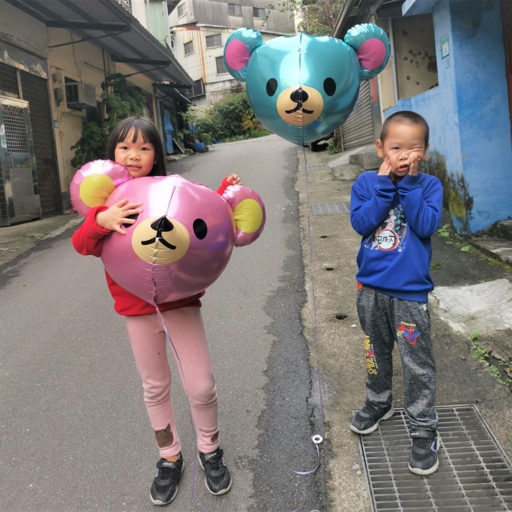 ☆全館免運☆ 小熊頭_幸福星辰婚禮佈置_動物氣球_鋁箔氣球_生日氣球_網紅網美_拍照道具_動物頭_大象_金牛_周歲-細節圖8