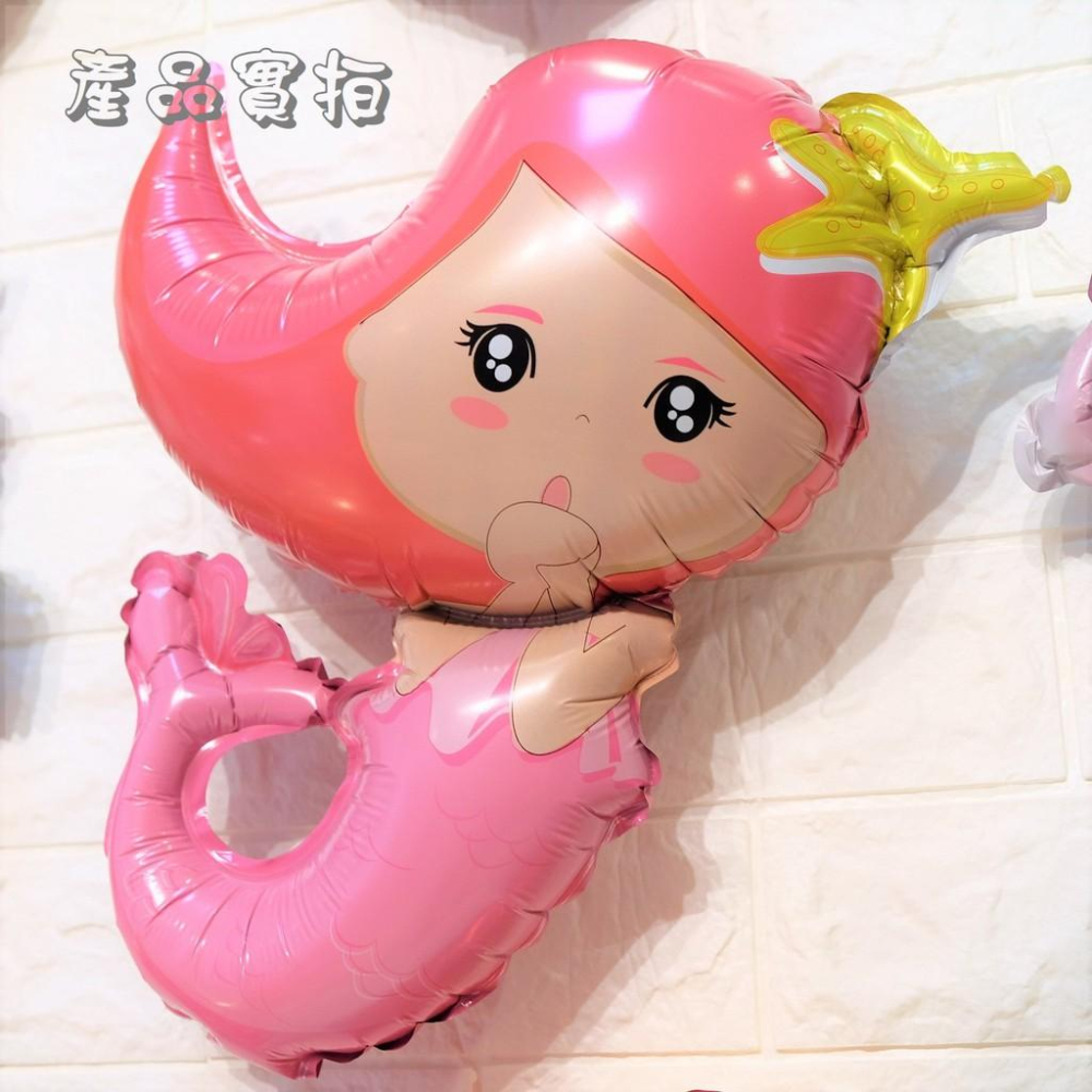 【門市現貨】超可愛迷你造型系列鋁箔氣球 求婚 慶生 生日氣球 派對 園遊會 蛋糕 美人魚 甜甜圈 周歲 抓周-細節圖6