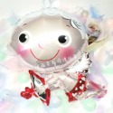【門市現貨】超可愛迷你造型系列鋁箔氣球 求婚 慶生 生日氣球 派對 園遊會 蛋糕 美人魚 甜甜圈 周歲 抓周-規格圖9