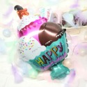 【門市現貨】超可愛迷你造型系列鋁箔氣球 求婚 慶生 生日氣球 派對 園遊會 蛋糕 美人魚 甜甜圈 周歲 抓周-規格圖9