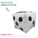 ☆現貨☆ 骰子氣球_鋁箔氣球 擲骰子 賭大小_生日氣球_活動氣氛 公司團建 方塊 梅花 愛心 黑桃 撲克牌 懲罰遊戲-規格圖2
