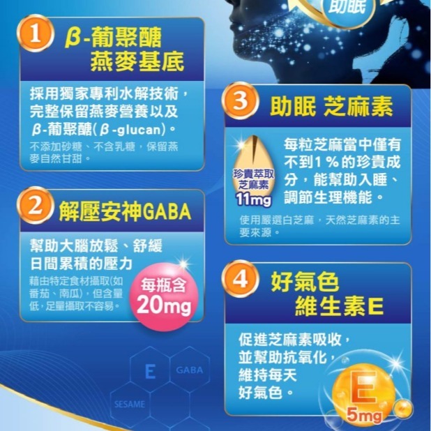 【文暄選物】現貨-愛之味 純濃燕麥 共四款 舒眠三效 葡萄糖胺 膠原蛋白 葉黃素晶亮 290ml-細節圖6