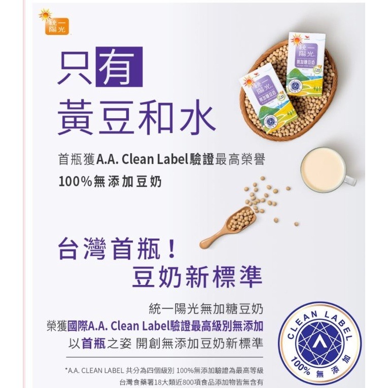 【文暄選物】現貨🔥快出🔥統一陽光無加糖豆奶 250ml 統一無糖豆漿 豆漿 豆奶 無糖豆漿 超商一單最多18瓶-細節圖6