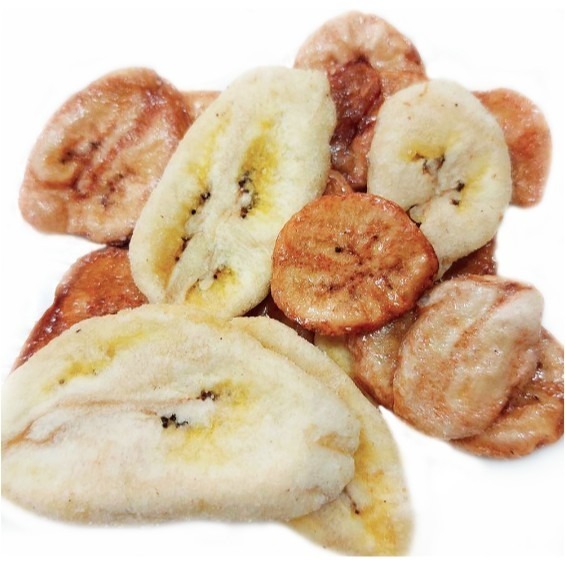 【寶島蜜見】兩蕉情 100公克 (全素)●寶島蜜餞●香蕉●脆片●果乾-細節圖3