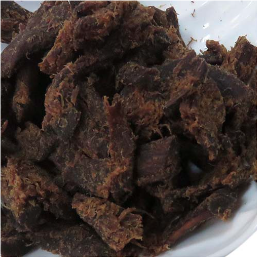 【寶島蜜見】辣味香菇素蹄 120公克(全素)●寶島蜜餞●辣味 素肉干 香菇頭-細節圖3