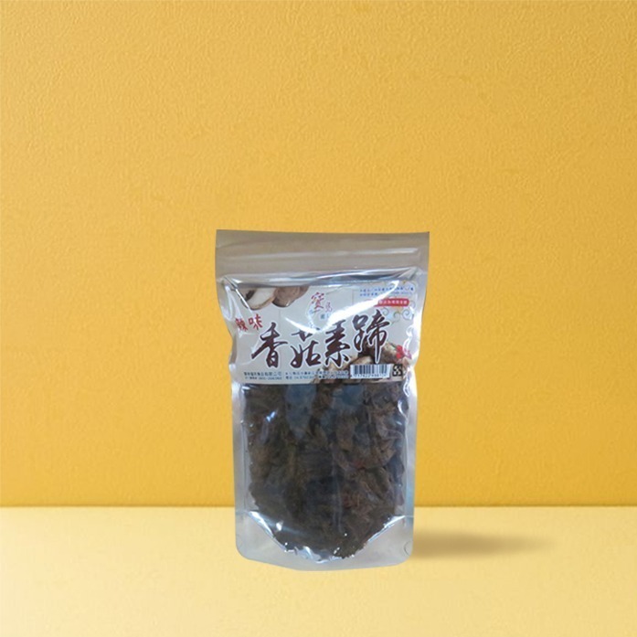 【寶島蜜見】辣味香菇素蹄 120公克(全素)●寶島蜜餞●辣味 素肉干 香菇頭-細節圖4