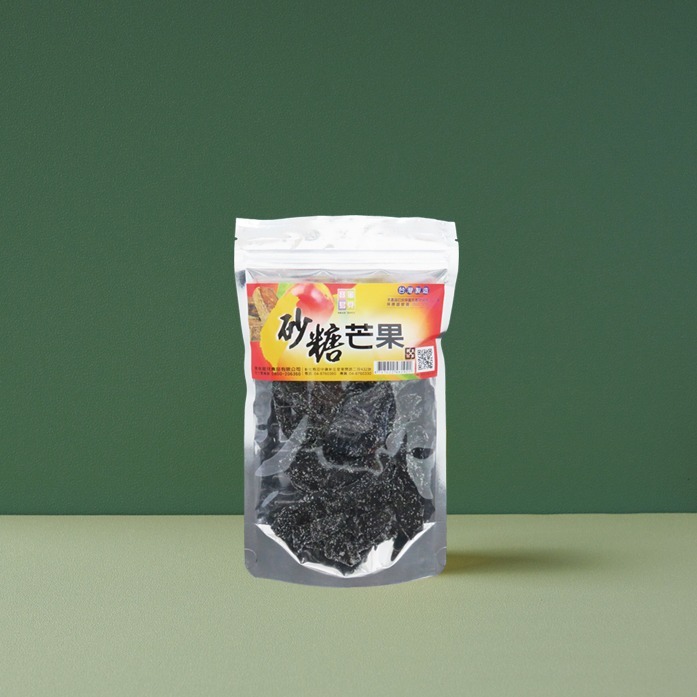 【寶島蜜見】砂糖芒果 160公克(全素)●寶島蜜餞●黑芒果乾 芒果 糖酥芒果-細節圖4