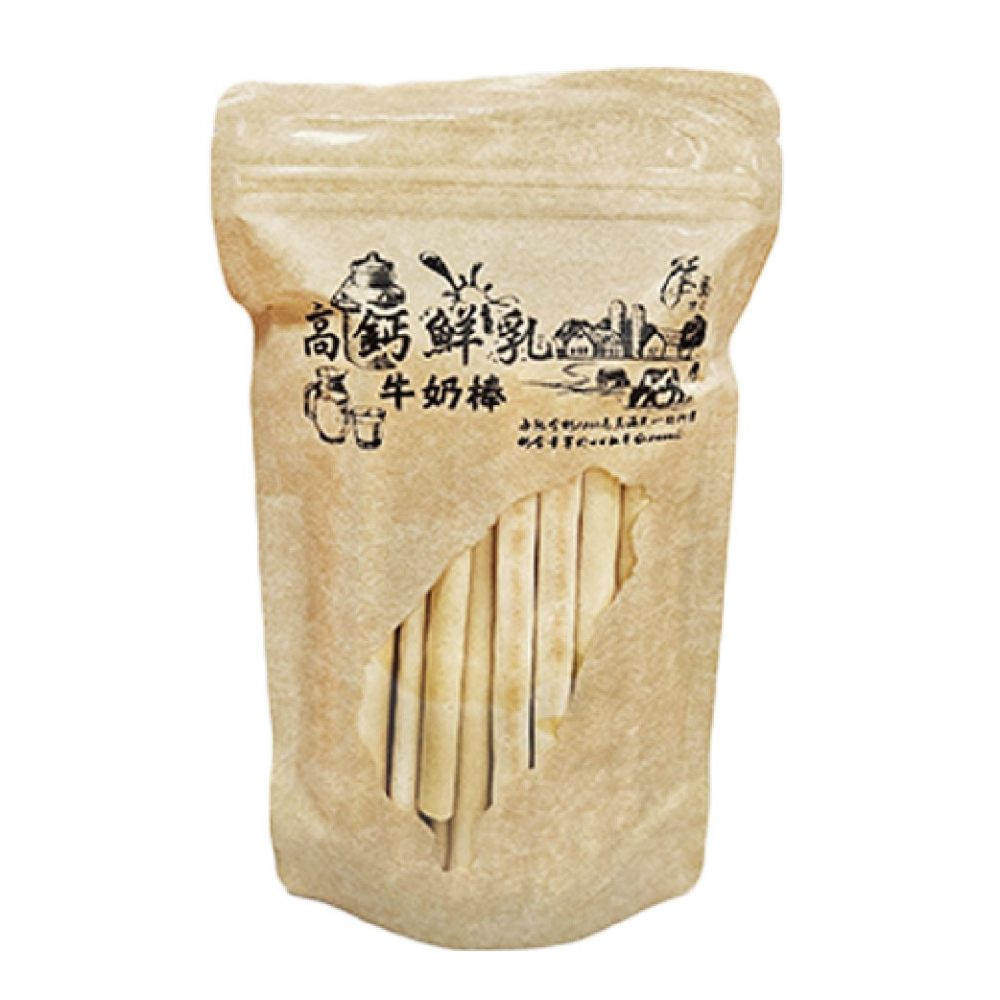 【寶島蜜見】高鈣鮮乳牛奶棒 90公克(蛋奶素)●寶島蜜餞●餅乾-細節圖2