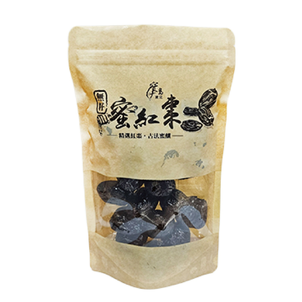 【寶島蜜見】無籽蜜紅棗 300公克(全素)●古早味●紅棗●蜜紅棗●無籽●蜜餞-細節圖2