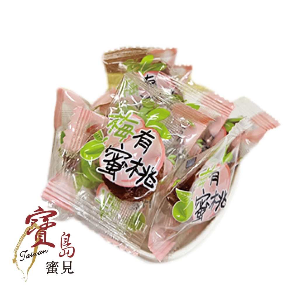 【寶島蜜見】梅子咬蜜桃 80公克(全素)●古早味●梅肉●桃子●蜜餞-細節圖3