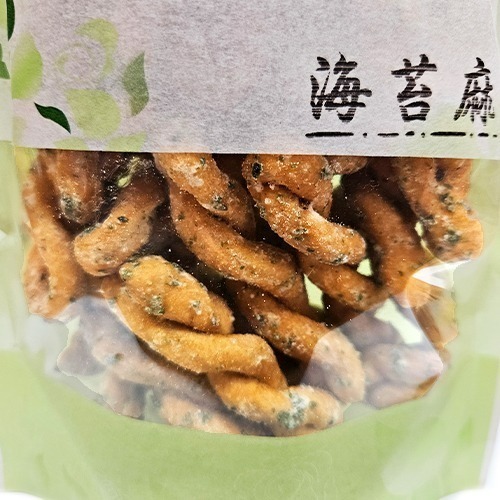 【寶島蜜見】酥脆麻花捲 120公克 三種口味 原味 海苔 黑糖 零食餅乾-細節圖5